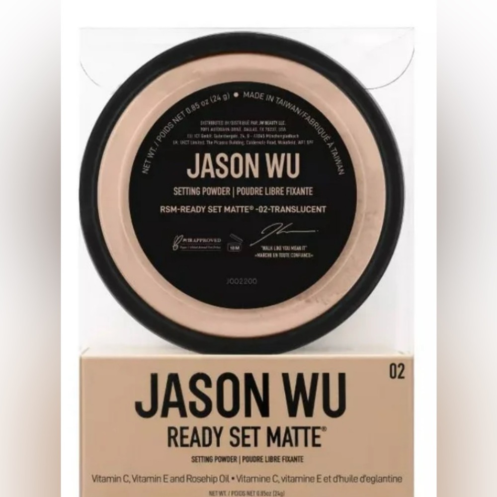 Jason Wu Ready Set Matte Setting Powder - Translucent - New in Box